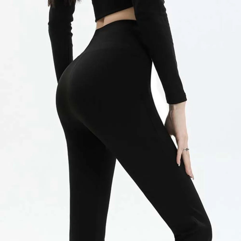 

Elastic Loose Women Long Trousers Plus Size Workout Trousers Sports Yoga Shark Pants High Waist Black/Grey Casual Pants Women