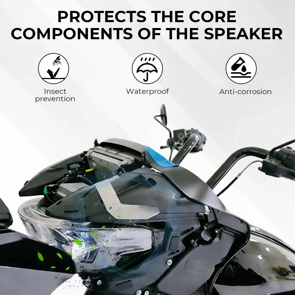 For Harley Touring Road Glide CVO/SE ST FLTRX 2023-2026 Motorcycle Inner Fairing Speaker Covers And Storage Glove Box ,1 Set