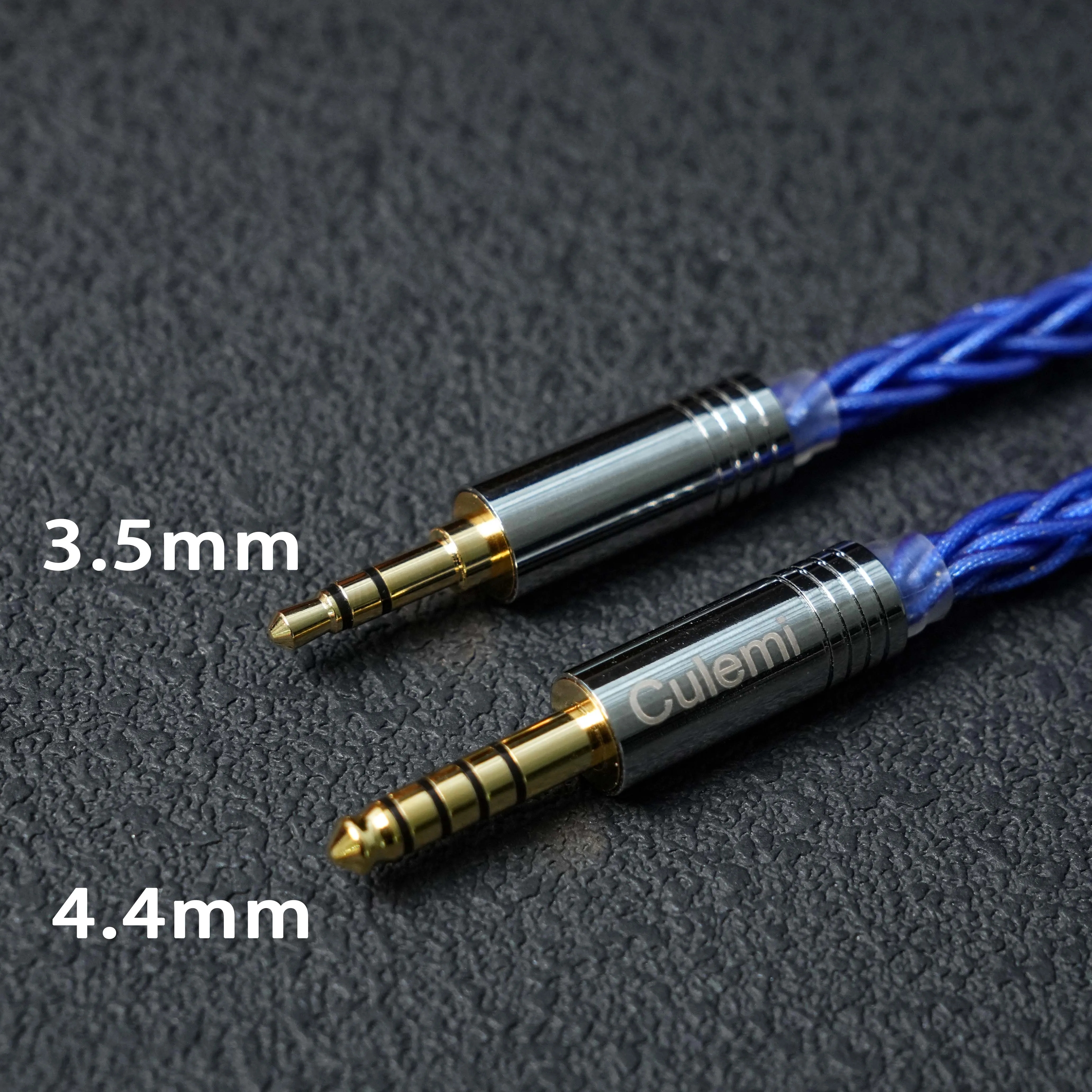 Culemi-14 8-Kern Hochreines Sauerstofffreies Silberfolien-Balancekabel 3,5/4,4mm MMCX/0,78 2-Pin/Eingelassenes 2-Pin IEM Kopfhörerkabel – Detail 11