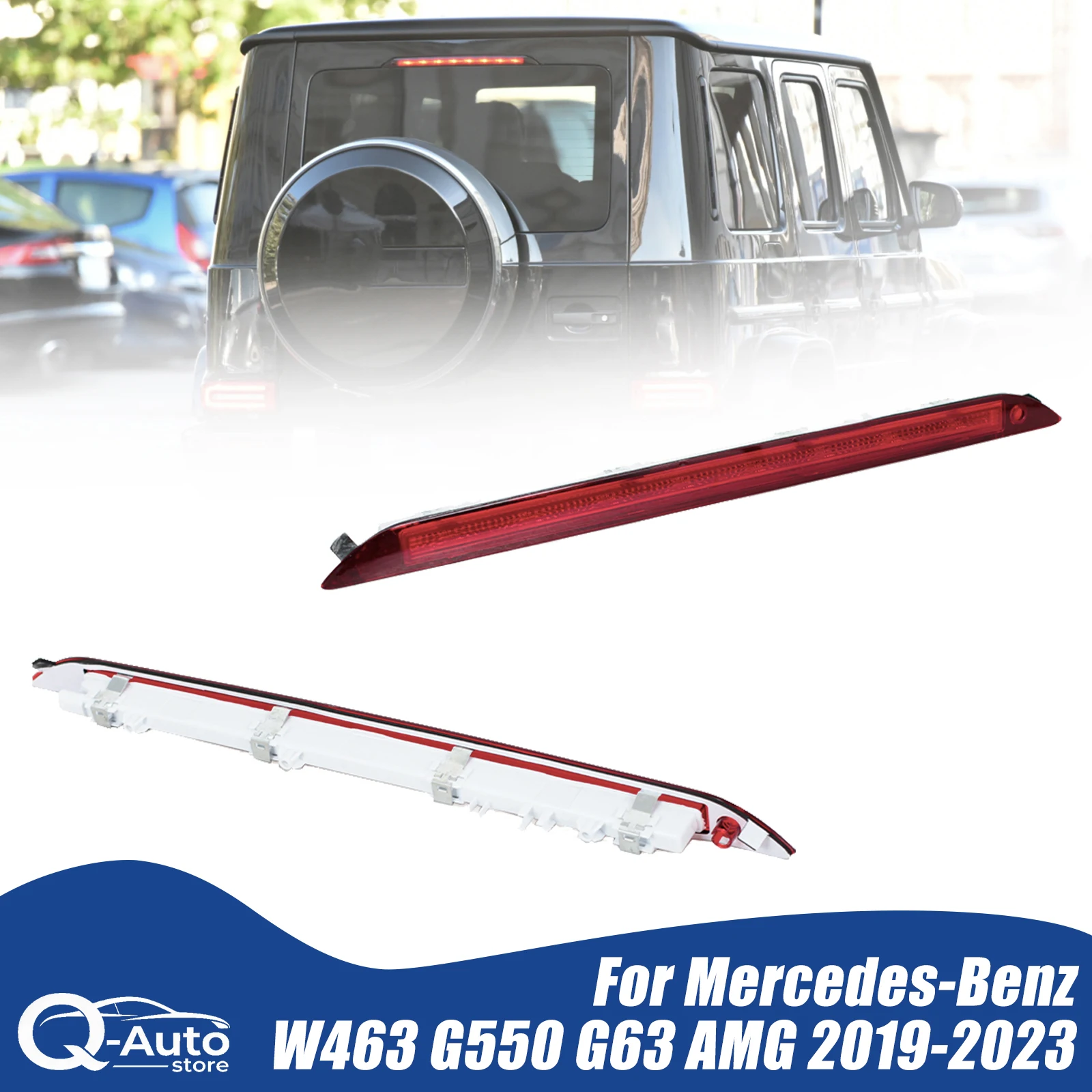 

4639069500 Дополнительный стоп-сигнал для Mercedes-Benz W463 G550 G63 AMG 2019-2023, автомобильная запчасть, третий стоп-сигнал, сигнальная лампа