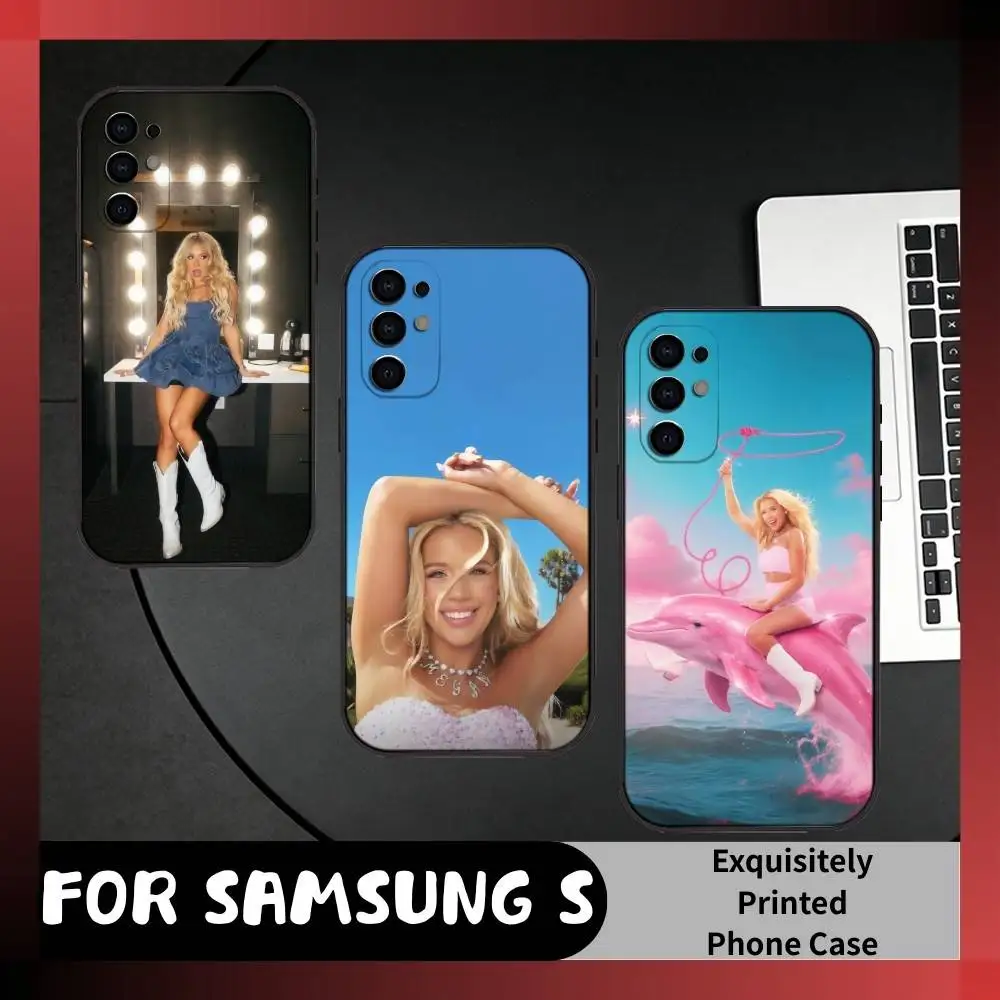 

Professional Emo Cowgirl Megan M-Moroney Phone Case For Samsung S25,S24,S21,S22,S23,S20,Ultra,S26,Plus,Fe,Note,5G Black Cover