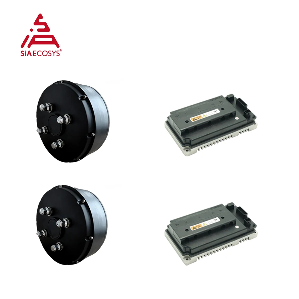 

QSMOTOR 205 3000W V3 72V 80KPH Brushless DC Electric Car Conversion Kit EM100sp Controller New Condition Wheel Motor Motorcycles