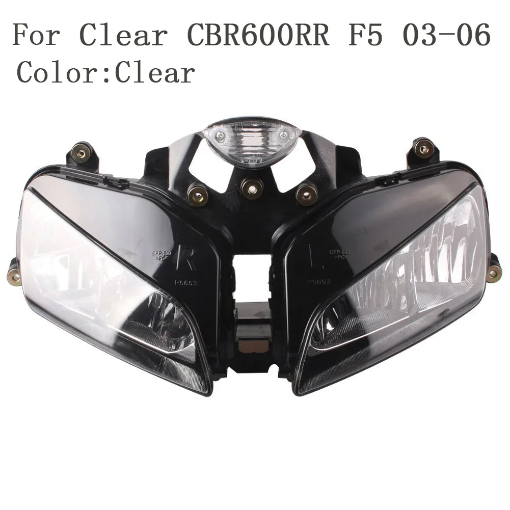 

New Motorcycle Front Headlamp Headlight Assembly for Honda CBR600RR 2003 -2018