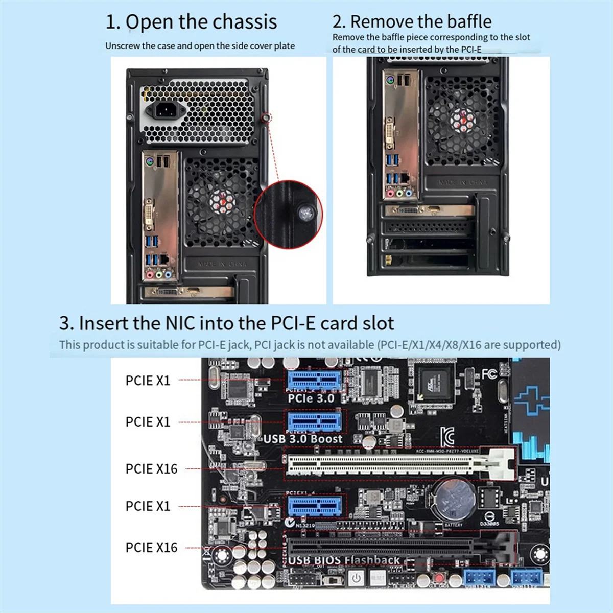 QCNFA765 WiFi6E WiFi-карта Беспроводной адаптер PCIE 5970M Трехдиапазонный 2,4G/5G/6G BT5.2 802.11AX 10DB Антенна для Win10/Win11