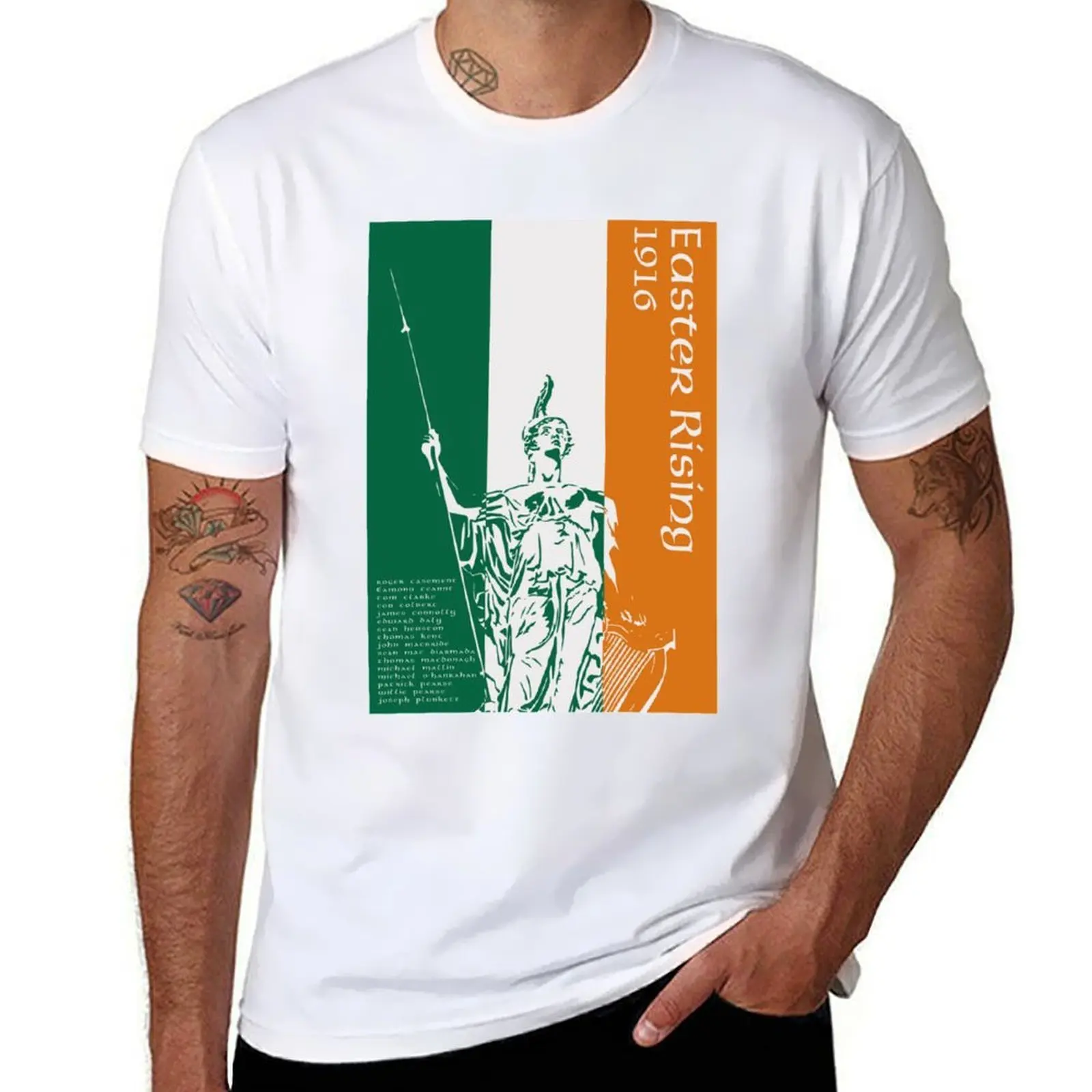 

Easter Rising - 1916 - Ireland - Irish T-Shirt man t shirts cotton t shirts for man graphic vintage T-Shirt
