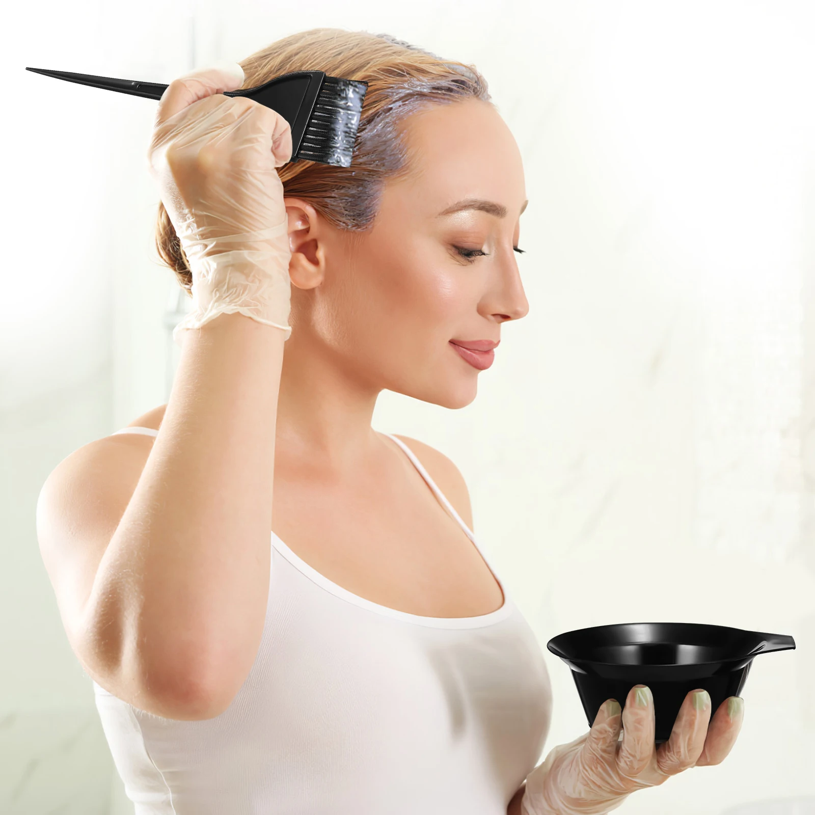 

Diy Dyeing Kit Portable Hair Coloring Tool Set For Home Salon Use No Mess Tinting Experience Hair Dye Tool