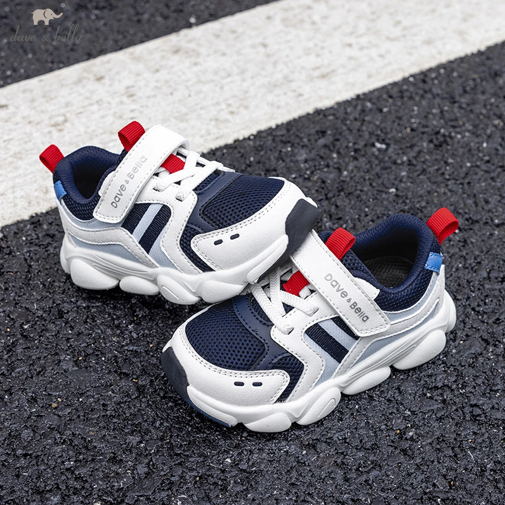 Dave Bella Kids Autumn Spring Sneakers Boys School Casual Shoes Breathable Running Non-slip Children Shoes DB3253090