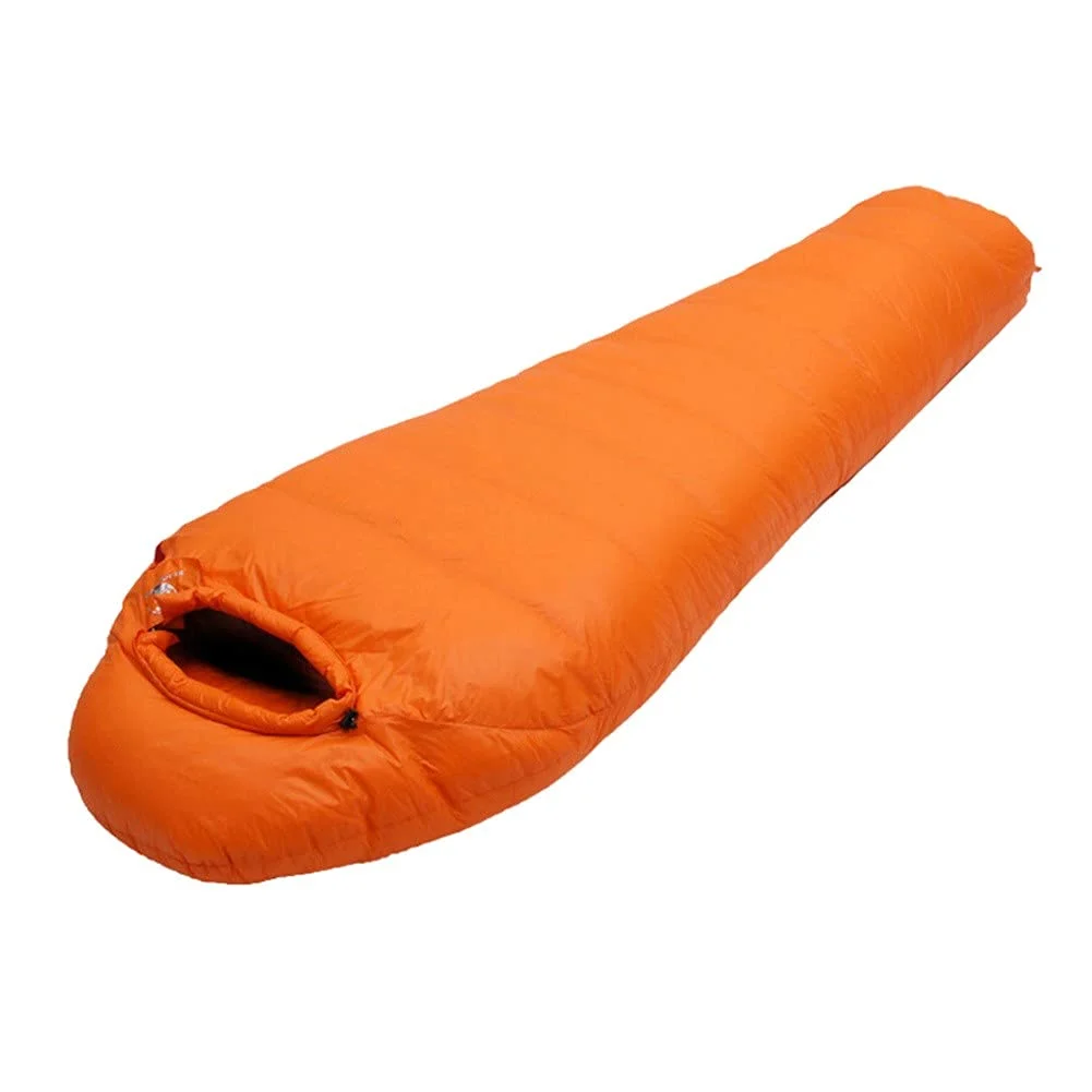 

！@Factory Customized Super Low Price Professional Waterproof Nylon Fabric Fluffiness Duck Mummy Style Child 3 Seasons Sleeping B