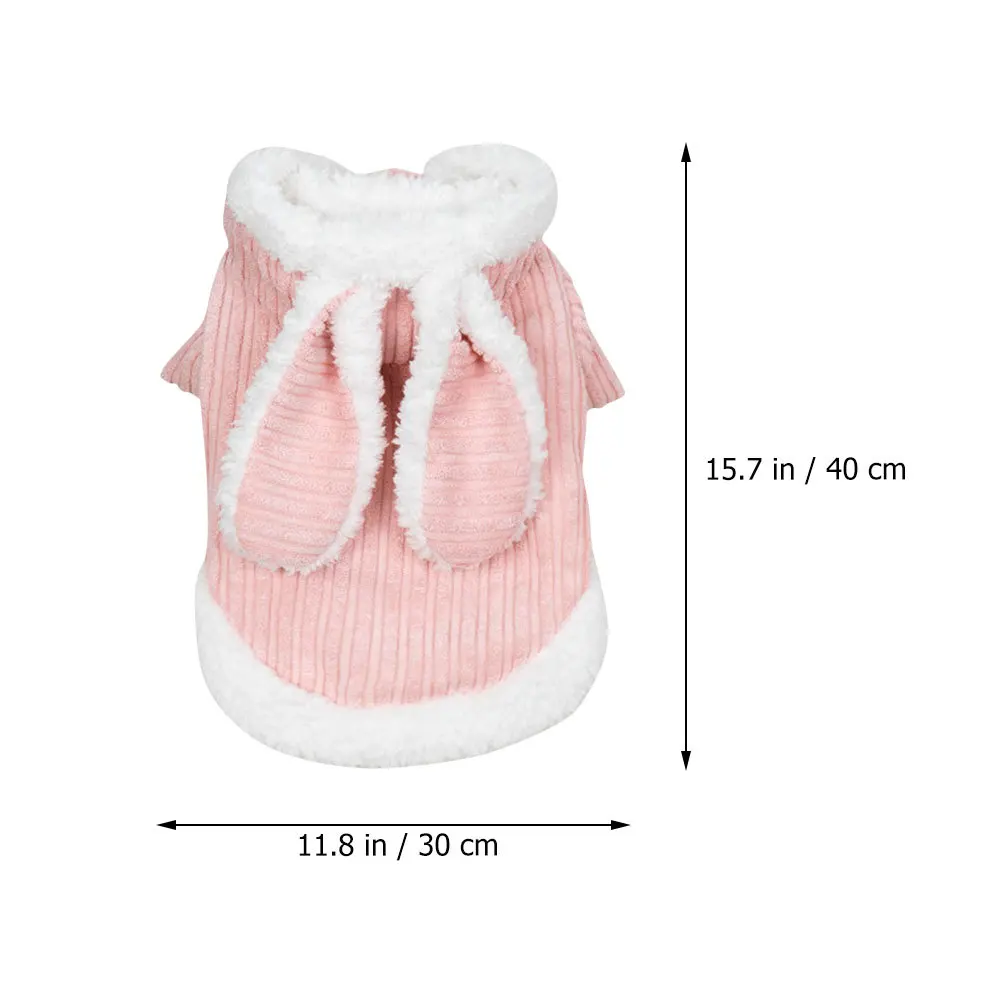 سترة بغطاء للرأس للكلاب للحفاظ على الدفء للكلاب، ملابس كلب حرارية ناعمة مثالية للخريف والشتاء، سترة بقلنسوة أنيقة ومريحة للحيوانات الأليفة مقاومة للرياح
