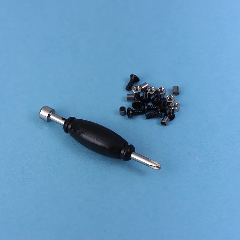 شاحنة لوحة الأصابع 32 مللي متر احترافية بمحور واحد للوحة تزلج صغيرة من سبائك الزنك ألعاب شاحنات التزلج #3