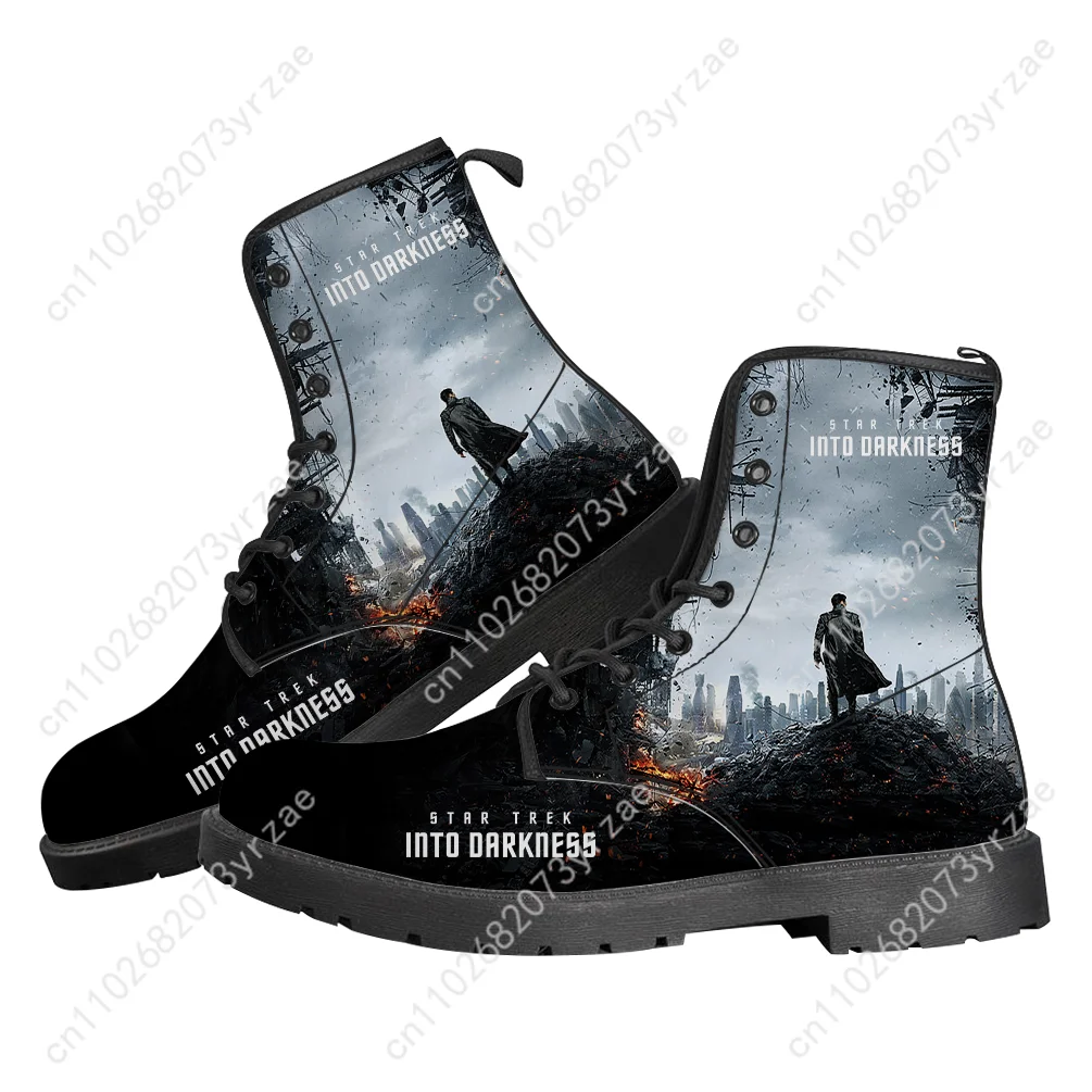 Star Trek Into Darkness Boot Mens Womens Teenager Casual Boot Outdoor High Quality Casual Lightweight Pattern Custom Made Shoes