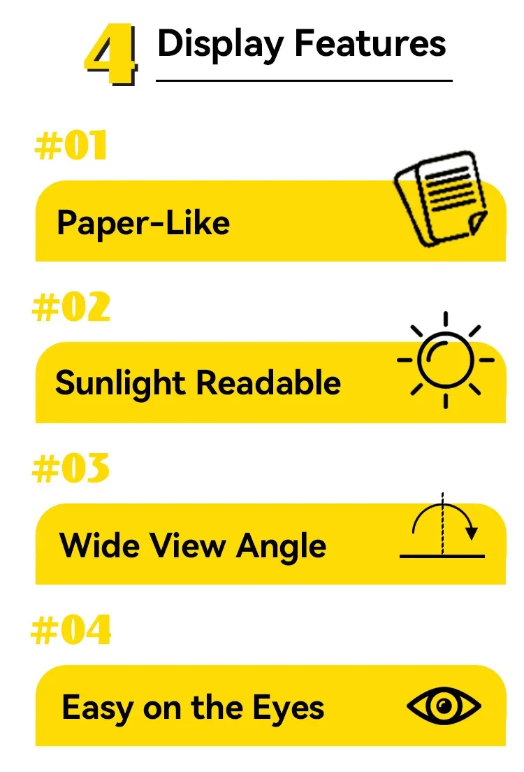 선반 가격표를 위한 스마트 전자 종이 전자 잉크 디스플레이 4개의 다채로운 Esl 2.13 인치