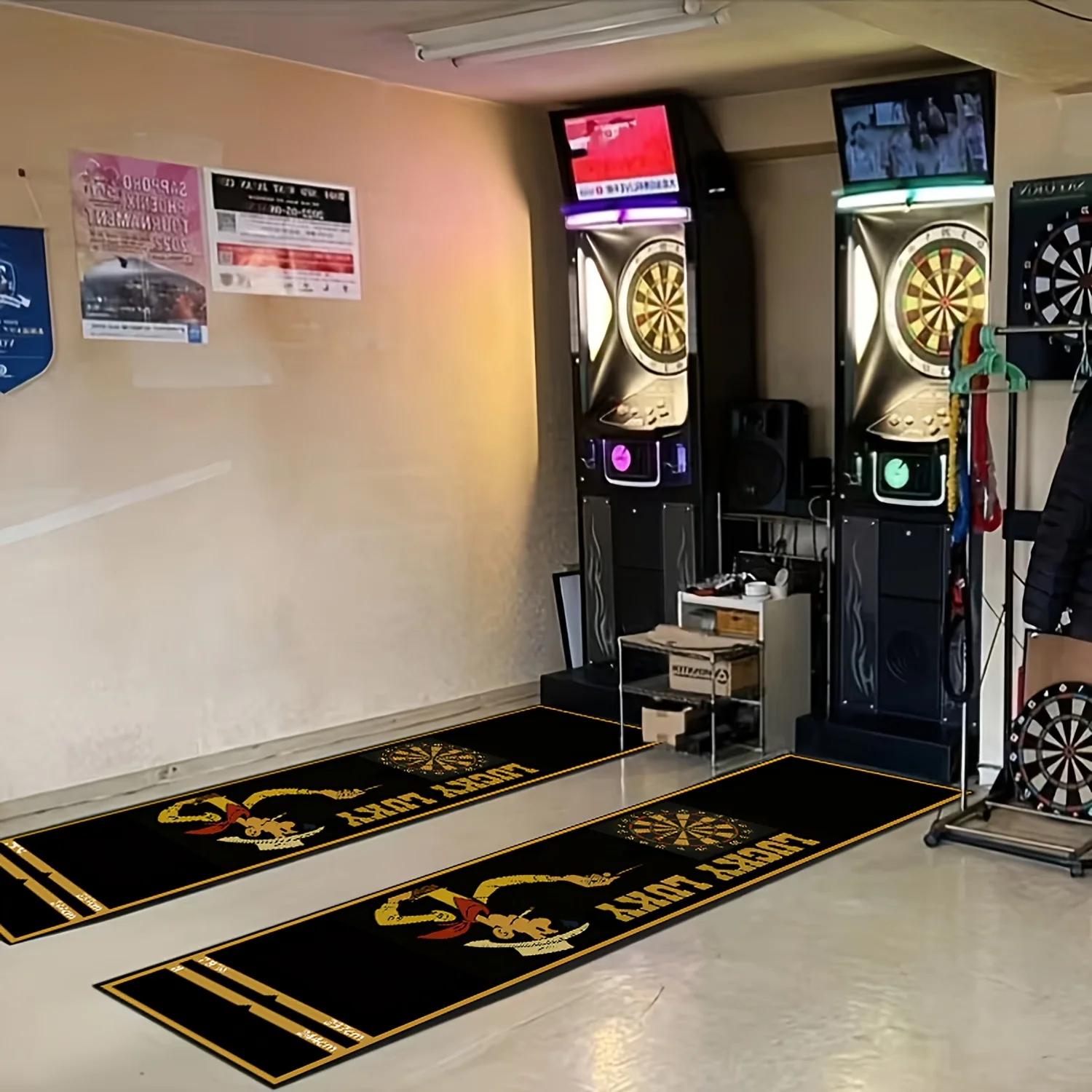 VIKAMA Cool and Durable Dart Mat Wear Resistant Carpet Indoor Dart Sports Club Game Room Home Decoration