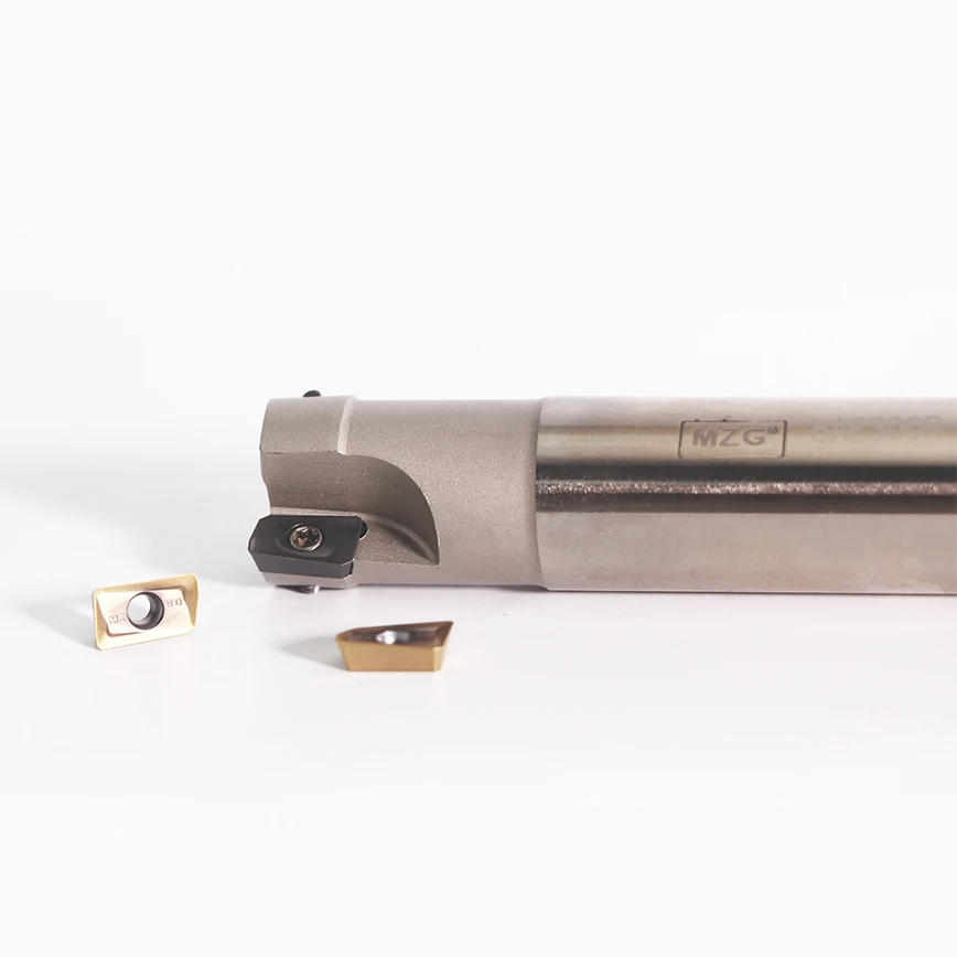 MZG BAP BAP300R 10 12 14 15 16 20 24 25 Right Angle Shoulder APMT1135 Carbide Insert End Mill Lathe Indexable Milling Cutter