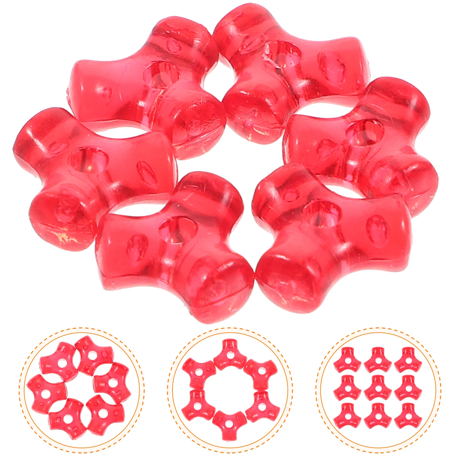 

1000 Pcs Christmas Ornaments Materials Bead Assorted Beads Crafting Supplies for Jewelry Making Keychain Wreath