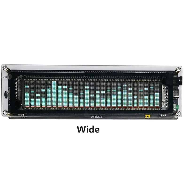 VFD2515 Stereo MIC Music Audio Spectrum Display with Multiple Functions Clear Display and Wide Frequency Range