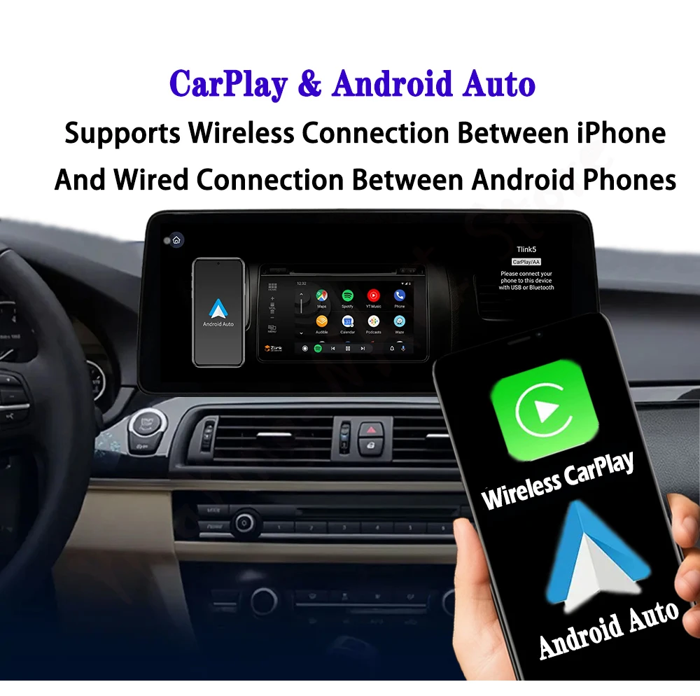 12.3 بوصة أندرويد 15 CIC / NBT نظام لسيارات BMW X3 F25 X4 F26 2011-2017 نظام تحديد المواقع Carplay راديو السيارة فيديو مشغل وسائط متعددة ستيريو