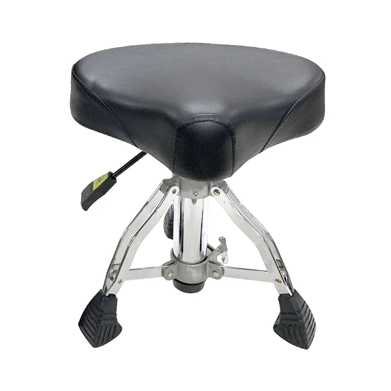 

children's drum stool saddle drum chair pneumatic spiral lift professional drummer performance practice comfortable