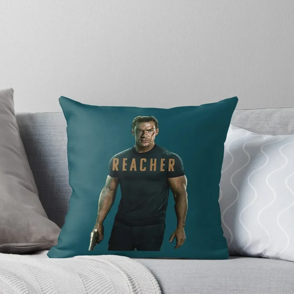 

Reacher The Series Throw Pillow christmas decorations 2024 Pillow Decor anime girl Sofa Cushion Cover Pillow