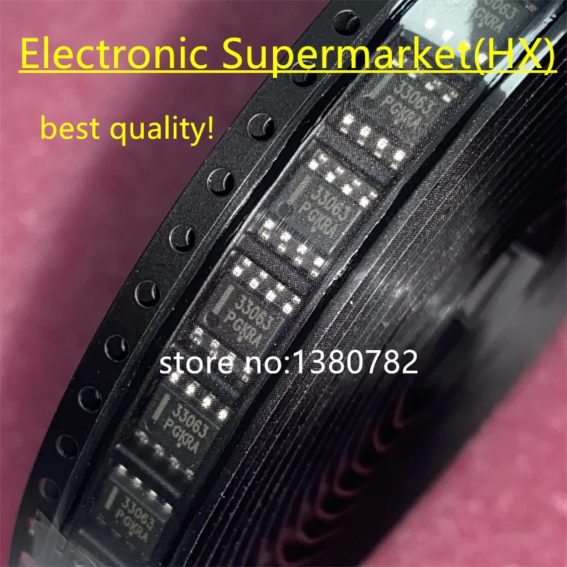 Free shipping 50pcs-200pcs MC33063  SOP-8 IC In stock!