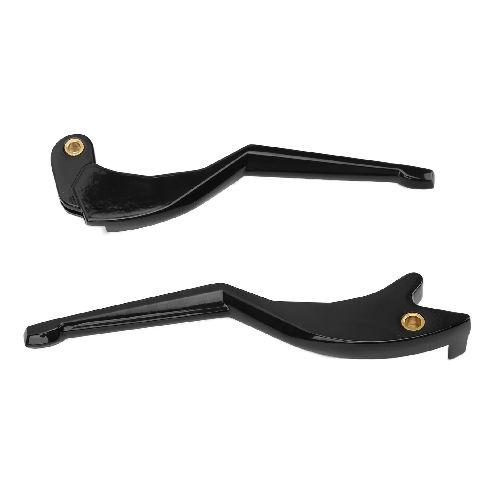 1 Pair Aluminum Clutch Brake Handle Lever Kit for Indian Scout 2015-2016 Gloss Black Motorcycle Modification