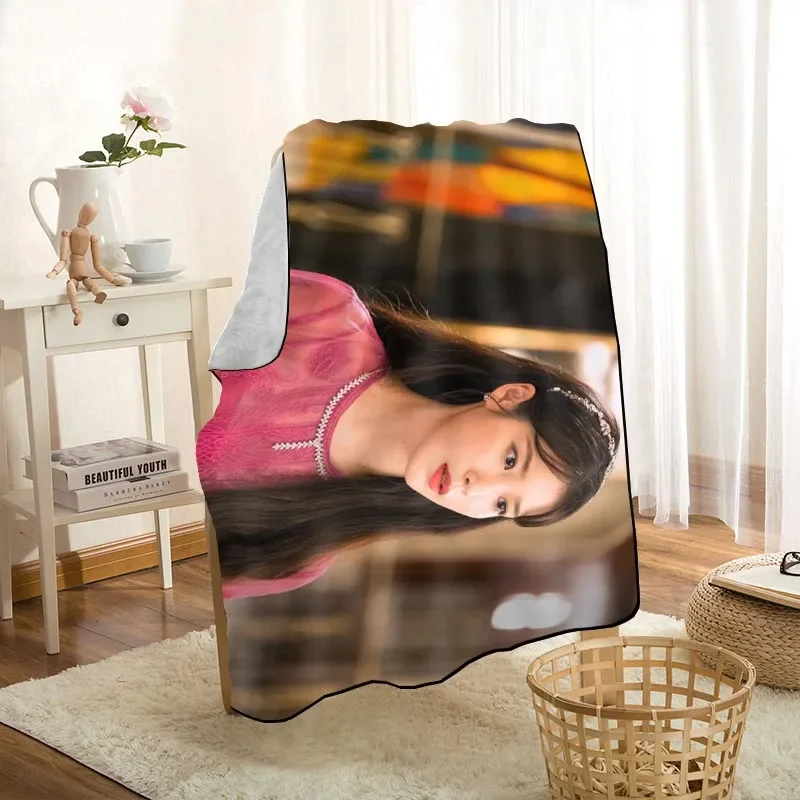 Modern IU Hotel Del Luna Blanket On For The Sofa/Bed/Car Portable 3D Blanket For Kid Home Textile Fabric 1125