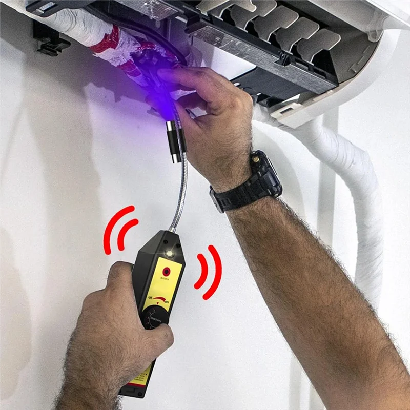 WJL-6000UV Rilevatore di perdite alogene Rilevatore di perdite di freon R22 R410A R134A R1234YF Strumento tester per condizionatore d'aria per gas refrigerante-CLIM