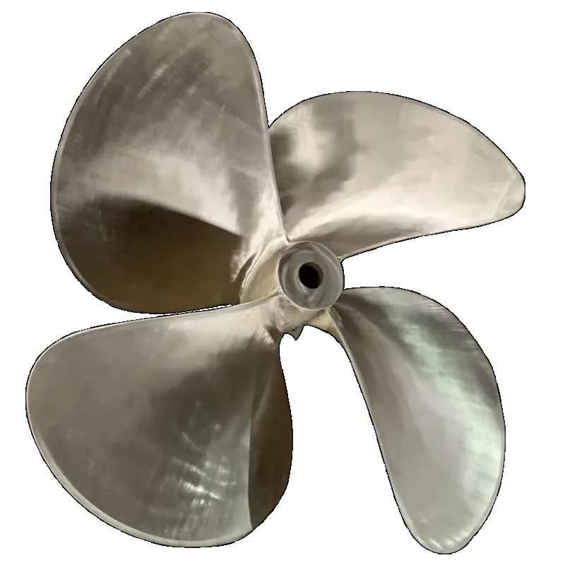 New high-speed propellers made of copper for ships and industrial machinery