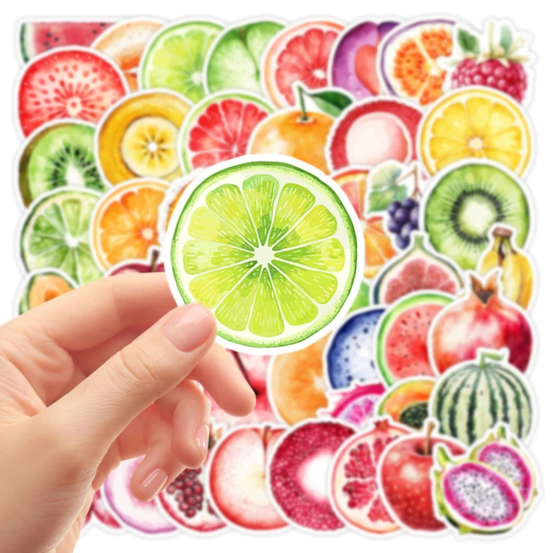50PCS Mixed Fruit S… - image