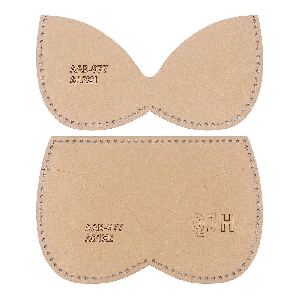 DIY Personalized Creative Wallet Sewing Stencils, Kraft Paper Template, DIY Leather Handmade Crafts Patterns