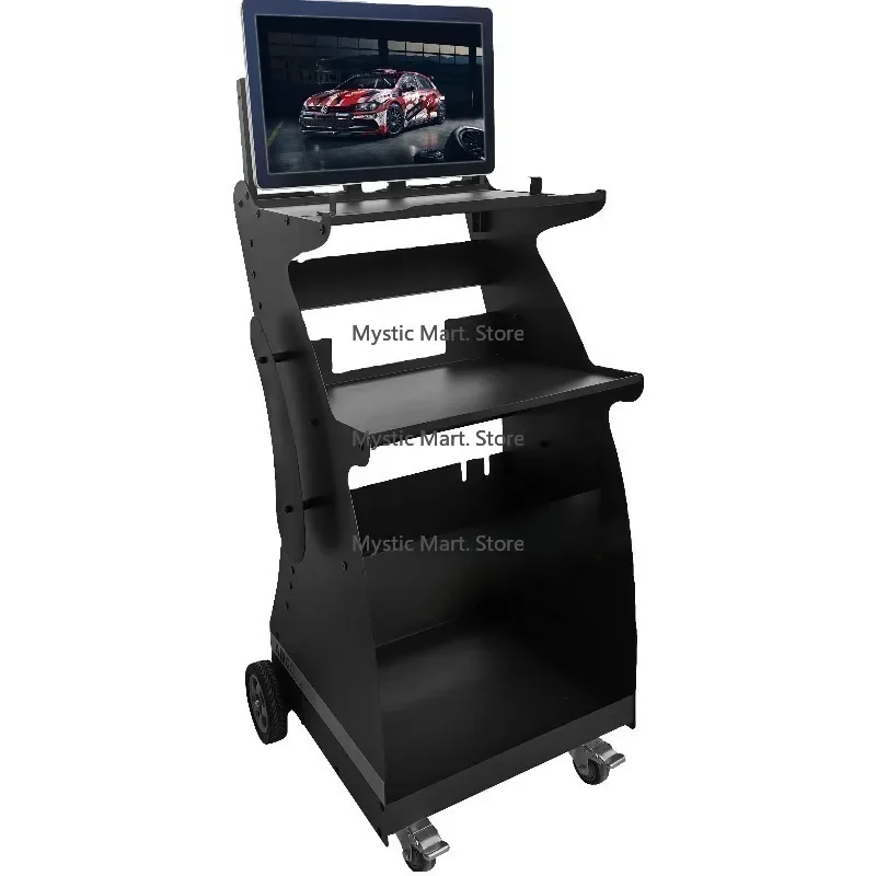 Movable Smart Tool Cart Trolley | Vehicle Detection New Design Tool Cabinet for Car Repair Workshop