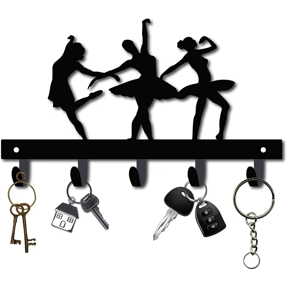 Metal Key Holder Ballet Dancer 10.6