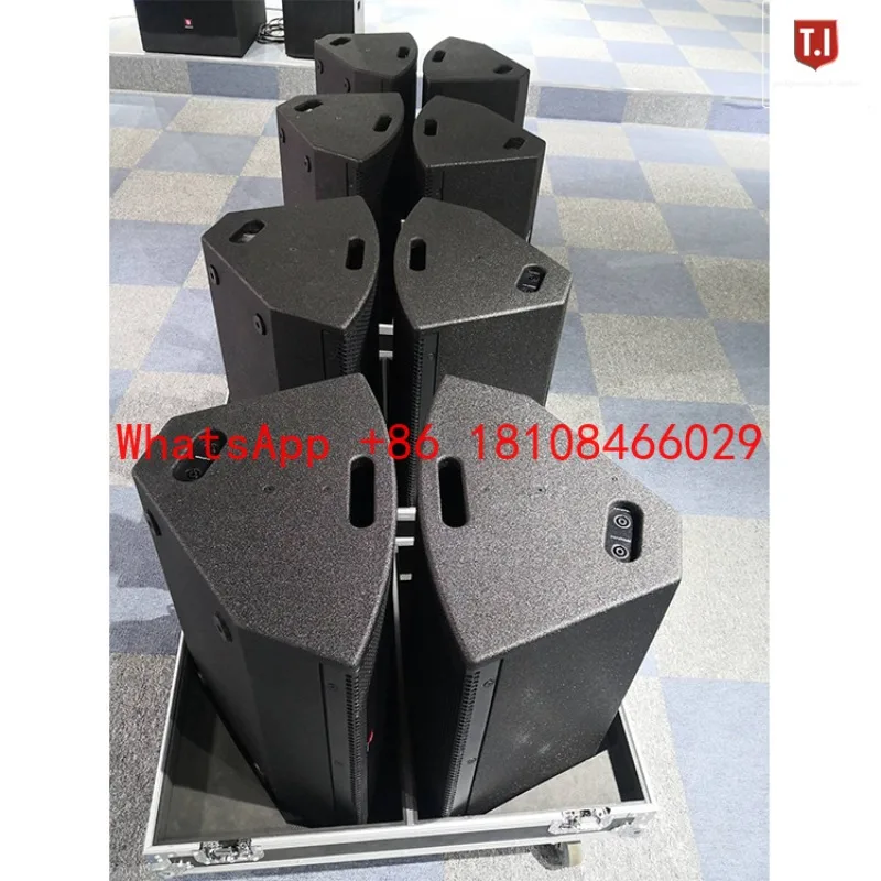 T.I Pro Audio Professional 450W Coaxial Stage Monitor Speaker Sound System Indoor or Outdoor Concert