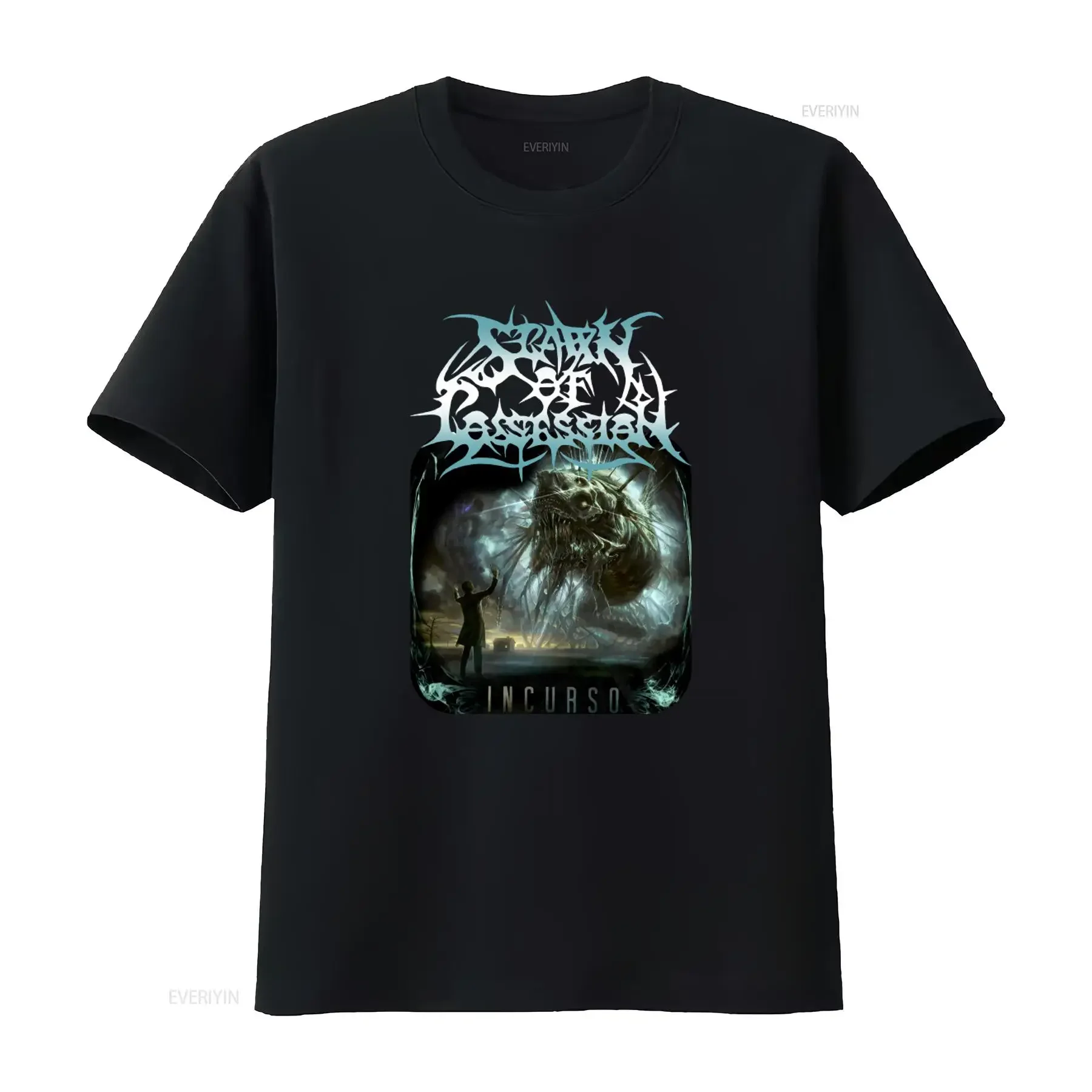 SPAWN OF POSSESSION Incurso Band T Shirt NEW Relapse Records TS4240 Unique Design vintage Washed Casual Versatile