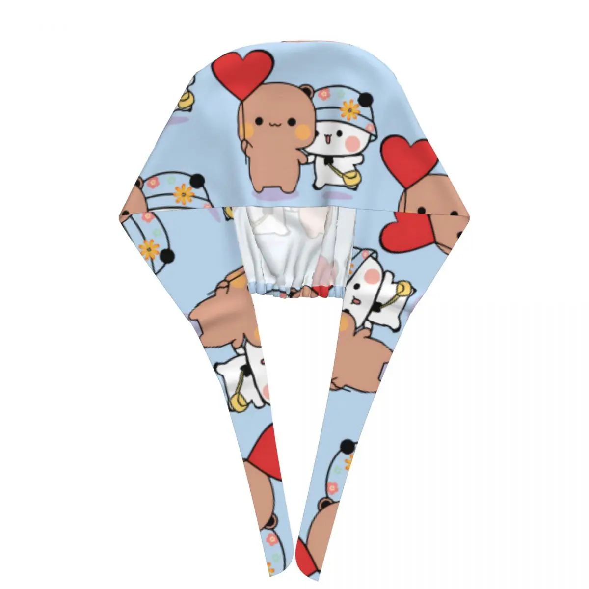 Werk Scrubs Hoed Dudu Bubu Verpleegstershoeden Unisex Vrouwen Liefde Mode Medische Hoed Verstelbare Tie Terug Werkkap