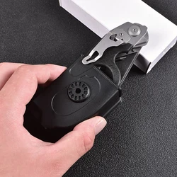Tactical Multifunction Emergency Folding Scissors K Sheath Holster For Leatherman Raptor Outdoor Scissor Scabbard Tool