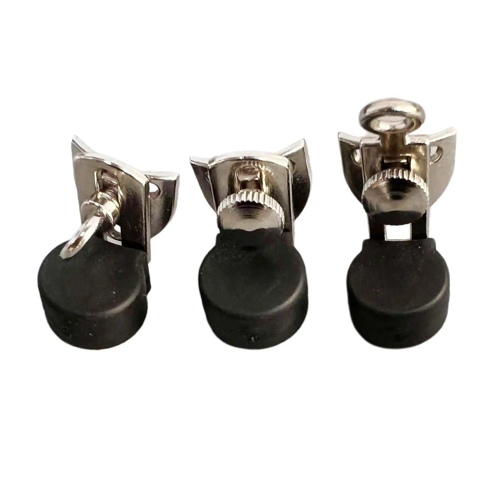 Adjustable Zinc Alloy Thumb Rest Cushion Finger Support Pad for Clarinet Oboe Hand Comfort