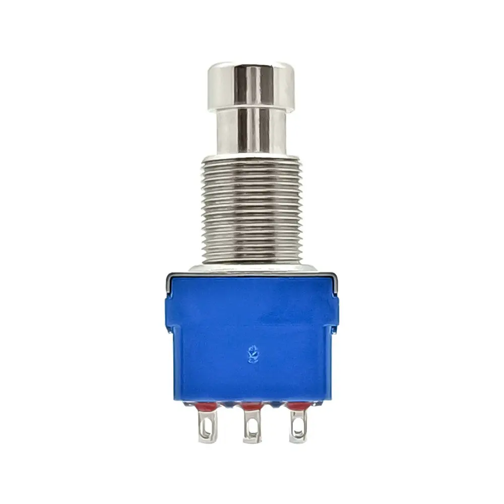 Electric Guitar Effect Footswitch 3DPT 9 Pin Switch Replacement For Bass Stompbox Repairing DIY Mechanical Button Gear