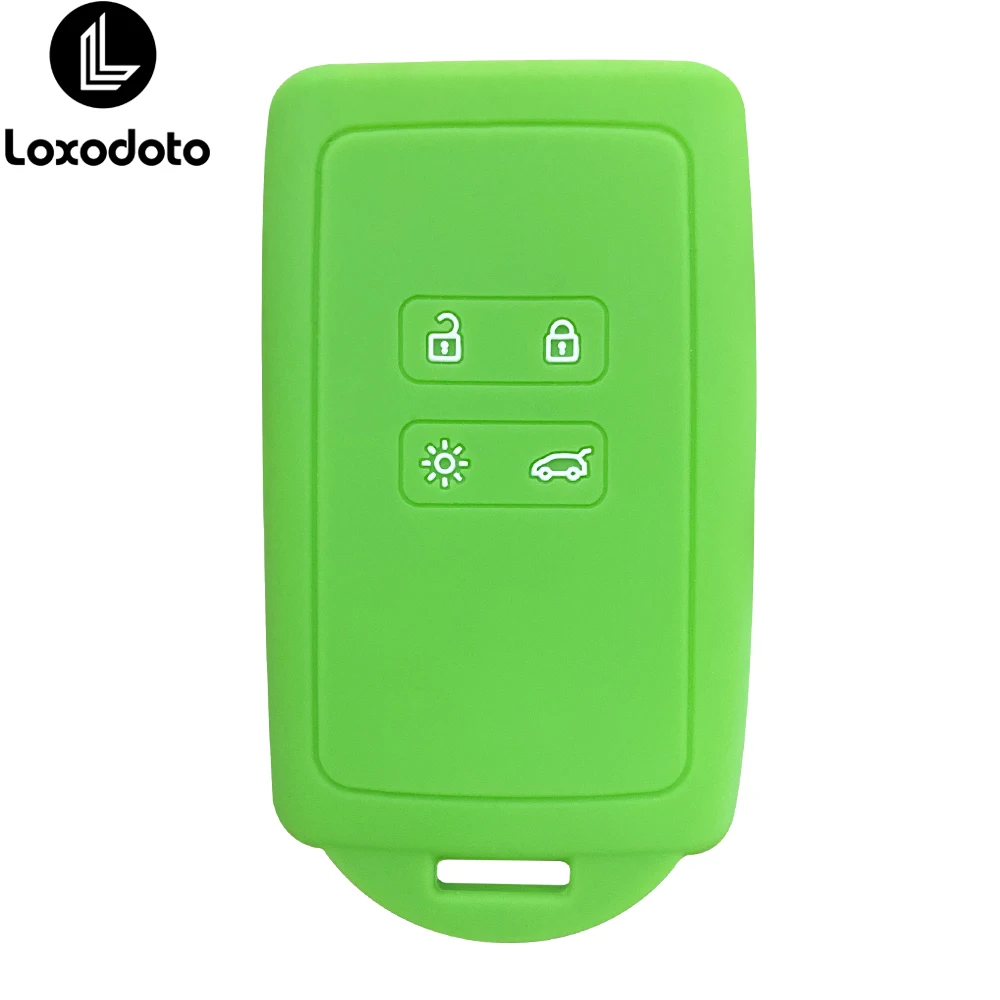 حافظة مفاتيح مصنوعة من السيليكون لرينو أركانا كوليوس كادجار ميجان 4 كليو ذات المناظر الطبيعية الخلابة تاليسمان كابتور إسبيس زوي داسيا سانديرو