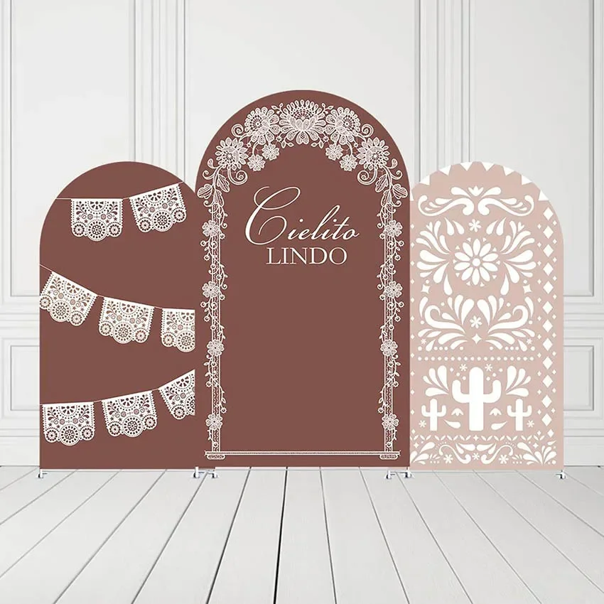 

Мехофонд на заказ, 2-сторонние Cielito Lindo, мексиканская фиеста, чехлы для детского душа на свадьбу, день рождения, арка Chiara, декор, фон для фото