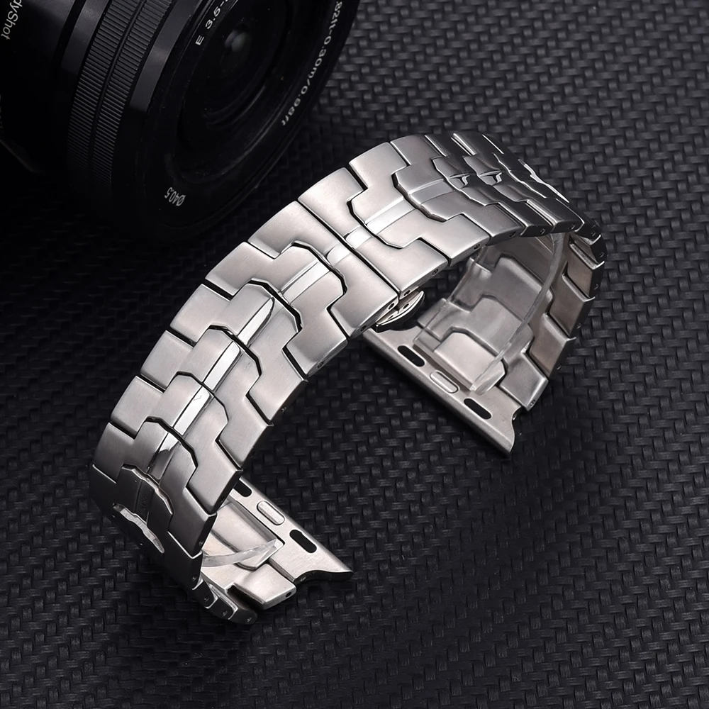 

JUELONG легко регулируемый стальной ремешок для часов, металлические сменные ремешки для умных часов 40/41/42/44/45/46/49 мм