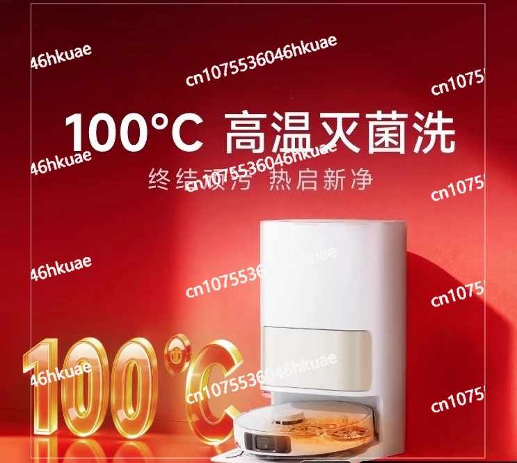 P60 Sweeping Mopping Robot - Hot Water Mop, All-in-One Cleaning, Strong Suction for Home/Office