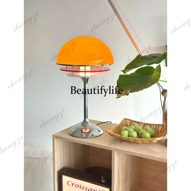 Medieval sunset table lamp bedroom bedside retro Bauhaus living room study designer ambient light