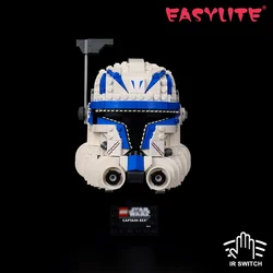 EASYLITE LED Light Set For 75349 Captain Rex Helmet Blocks Bricks Star DIY Lighting Kit Wars NO Building Blocks Model