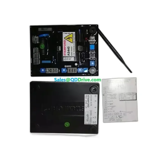 2025 gran oferta Regulador tensão do gerador STAMFORD AS440, control excitação sem escova, Stamford AVR original