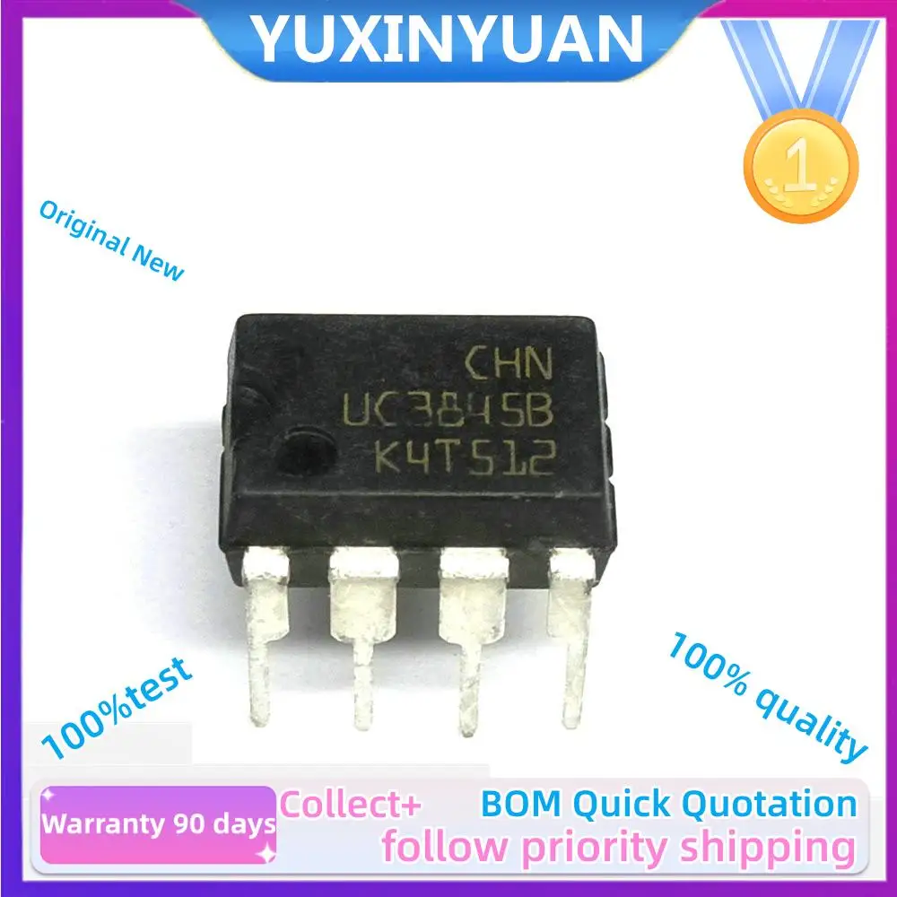 10PCS/LOT and new Original UC3845 DIP-8 UC3845A DIP8 UC3845AN UC3845BN UC3845 DIP new and original IC in Stock100%Test