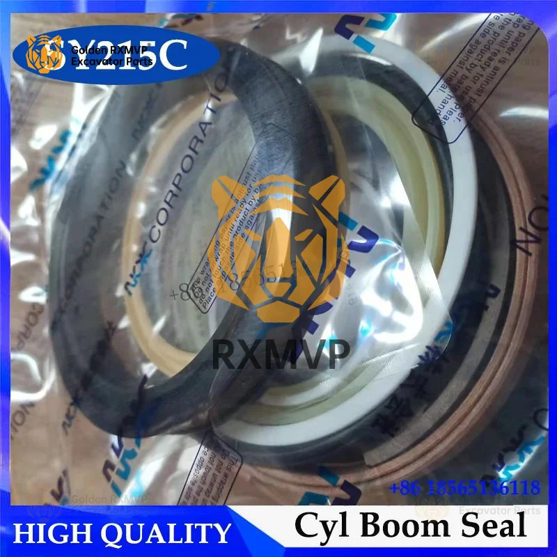 For SANY SY215C 60107382 Boom Cylinder Seal Kit Hydraulic Cylinder Boom Oil Seal Excavator