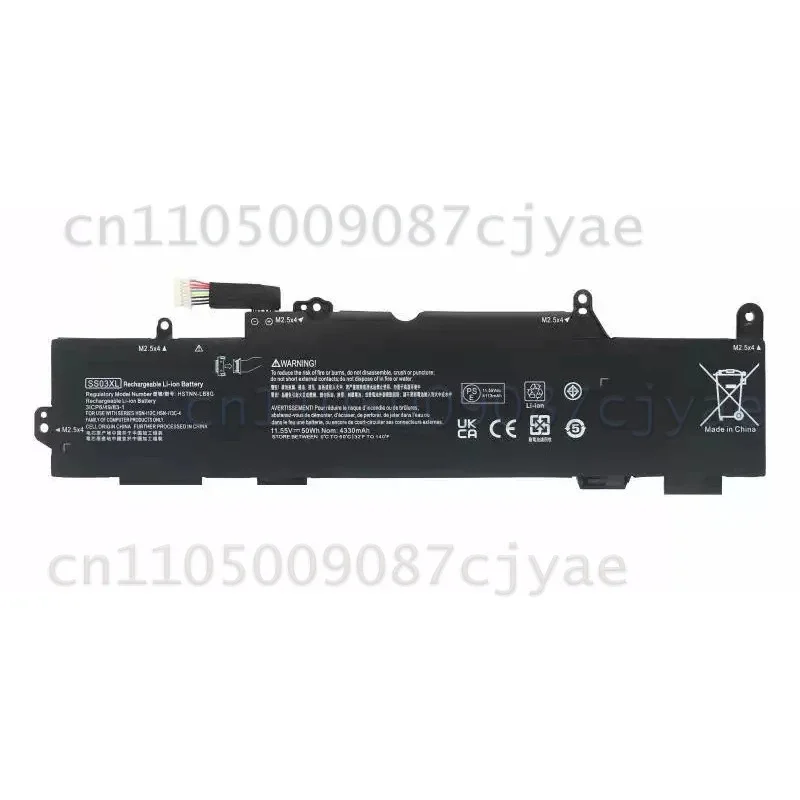 Power Supply Battery SS03XL Laptop Battery for HP EliteBook 730 735 740 745 830 840 846 G5 G6