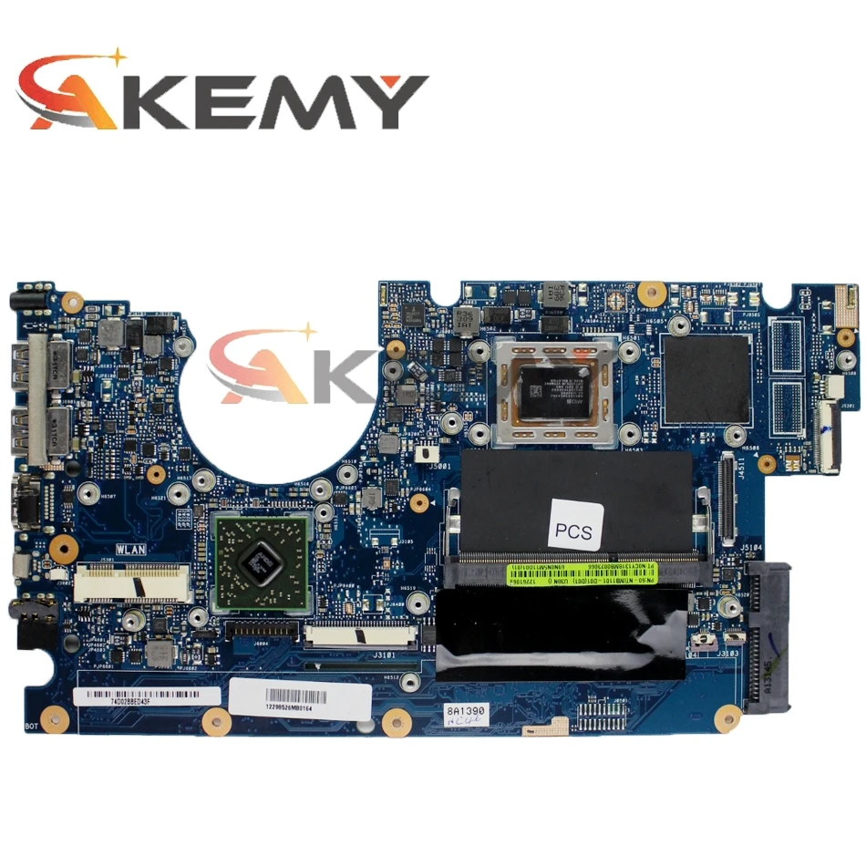 For ASUS U38 U38DT Ultrathin Mainboard U38N With A8-4555M CPU 2GB-RAM Laptop Motherboard 100% Tested OK VivoBook _