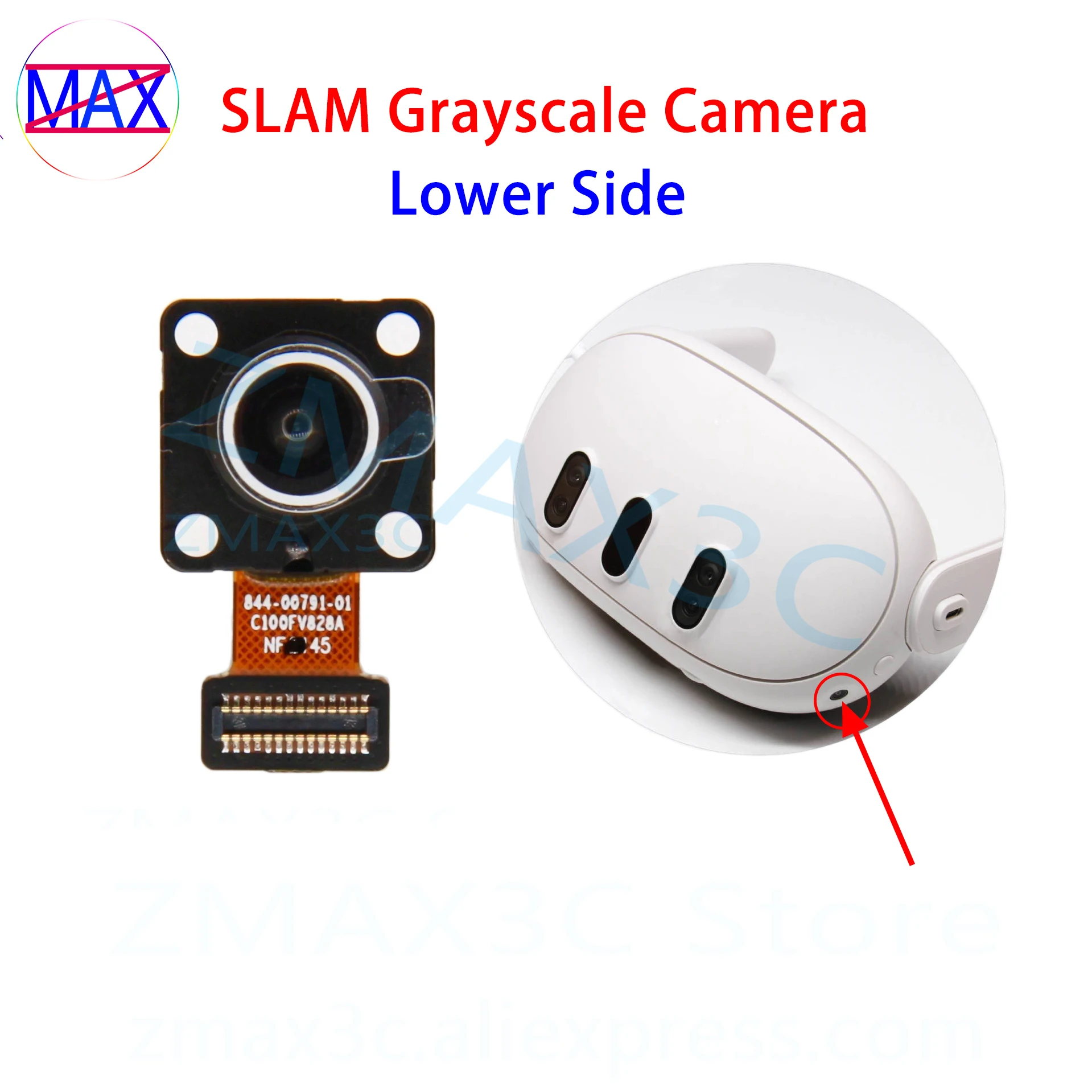 Original For Meta Quest 3 VR Headset SLAM Grayscale Camera Replacement For Oculus Quest 3 Grayscale Recognition Camera Part